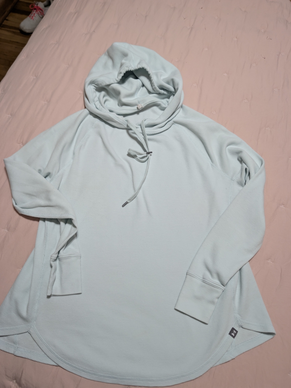 Under Armour Light Blue Hooded Women's Pullover